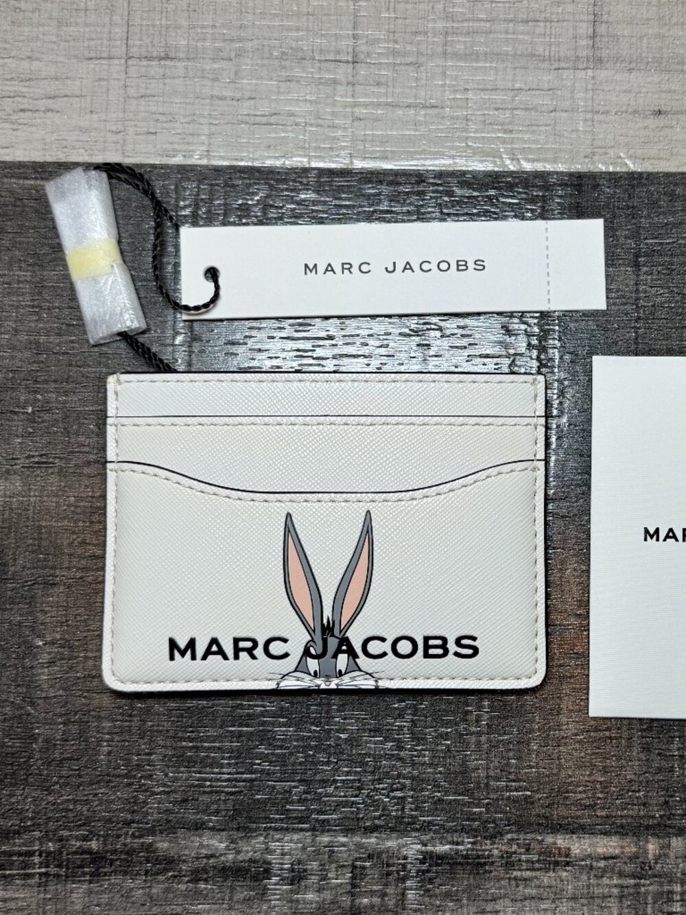 Marc Jacobs x Looney Tunes Bugs Bunny White Card Holder - 5 Slots